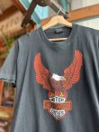 画像4: VINTAGE 80s HARLEY DAVIDSON EAGLE LOGO TOWN&COUNTRY T-SHIRT L