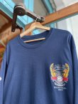 画像3: HARLEY DAVIDSON WING LOGO LONG SLEEVE T-SHIRT NAVY