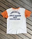 画像2: 70s HARLEY DAVIDSON LANCASTER NO1 LOGO TWO TONE T-SHIRT