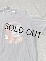 画像: VINTAGE 80s HARLEY DAVIDSON PANHEAD EDWARDS MOTOR COMPANY POCKET T-SHIRT L