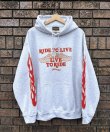 画像1: SIXHELMETS CHOPPERS “RIDE TO LIVE LIVE TO RIDE” HOODIE GRAY