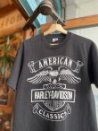 画像4: 90s HARLEY DAVIDSON AMERICAN CLASSICS EAGLE LOGO  T-SHIRT M