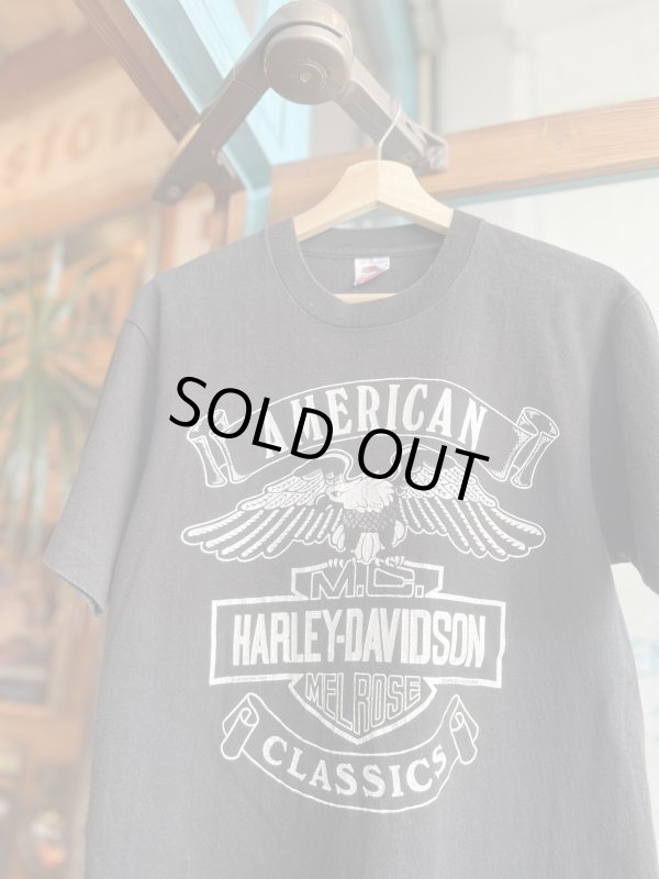 画像4: 90s HARLEY DAVIDSON AMERICAN CLASSICS EAGLE LOGO  T-SHIRT M