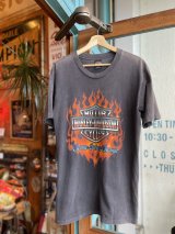 画像: 1995 HARLEY DAVIDSON BAR&SHIELD FLAMES CHROME SWEET CHROME T-SHIRT M