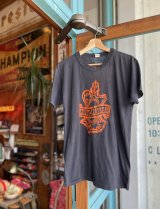 画像: VINTAGE 80s HARLEY DAVIDSON OSK LEAF T-SHIRT L