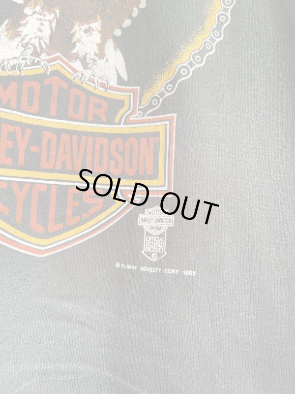 画像5: VINTAGE 1983 HARLEY DAVIDSON BAR&SHIELD EAGLE LOGO LONG SLEEVE T-SHIRT L
