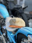 画像1: VINTAGE NOS HARLEY DAVIDSON MOTORCYCLES SUEDE BRIM SNAPBACK CAP