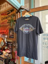 画像: 1995 HARLEY DAVIDSON AMERICAN BAR&SHIELD WING LOGO T-SHIRT M