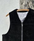 画像16: THE GOOD LETHER VEST SUEDE BLACK