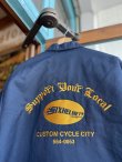 画像3: SIXHELMETS CHOPPERS “SUPPORT YOUR LOCAL” EMBROILED WORK JACKET NAVY M