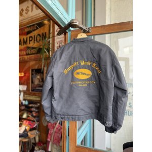 画像: SIXHELMETS CHOPPERS “SUPPORT YOUR LOCAL” EMBROILED WORK JACKET GRAY L