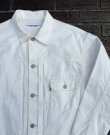 画像3: THE GOOD 1ST DENIM JACKET WHITE