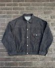 画像1: THE GOOD 1ST DENIM JACKET BLACK