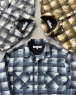 画像7: THE GOOD PRINT FLANNEL SHIRT GRAY