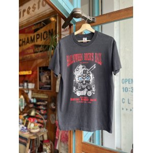 画像: 1995 HALLOWEEN BIKERS BALL MOTORCYCLE T-SHIRT L