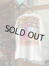 画像: 90s HE KEEPS GOING AND GOING AND GOING AS GOING AIR BRUSH T-SHIRT XL