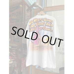 画像: 90s HE KEEPS GOING AND GOING AND GOING AS GOING AIR BRUSH T-SHIRT XL