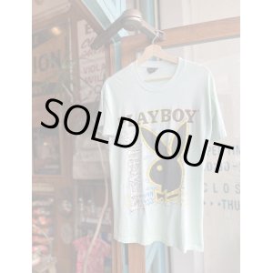 画像: VINTAGE 80s PLAYBOY RABBIT HEAD T-SHIRT M