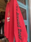 画像5: VINTAGE 80s STROHS BEER LONG SLEEVE T-SHIRT L