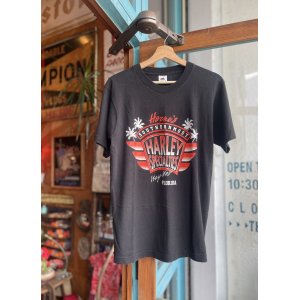 画像: 90s HARLEY DAVIDSON HORNES CUSTOM CYCLES T-SHIRT M