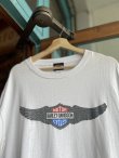 画像5: 90s HARLEY DAVIDSON BAR&SHIELD WING LOGO T-SHIRT XL