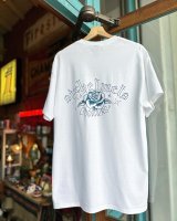 画像: SIXHELMETS CHOPPERS ROSA T-SHIRT DRAWN BY BOULEVARD FEVER ART  WHITE