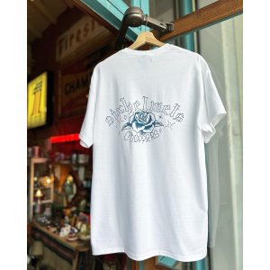 画像: SIXHELMETS CHOPPERS ROSA T-SHIRT DRAWN BY BOULEVARD FEVER ART  WHITE
