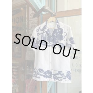 画像: VINTAGE 80s SNAP ON TOOLS ROYAL PALMS ALOHA SHIRT S