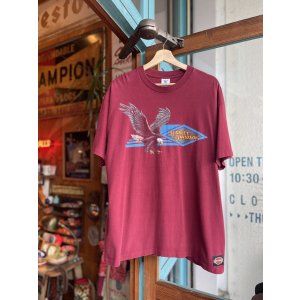 画像: 1996 HARLEY DAVIDSON EAGLE LOGO SUBURBAN MOTORS T-SHIRT XL