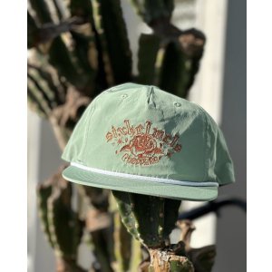 画像: SIXHELMETS CHOPPERS ROSA NYLON CAP MINT DRAWN BY BOULEVARD FEVER ART