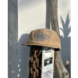 画像: SIXHELMETS CHOPPERS ROSA CORDUROY CAP  BEIGE DRAWN BY BOULEVARD FEVER ART