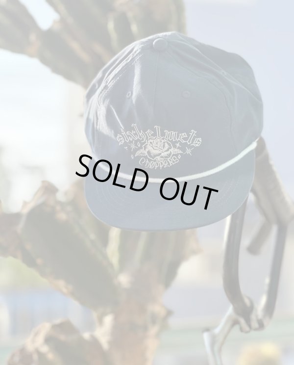 画像1: SIXHELMETS CHOPPERS ROSA NYLON CAP ROYAL DRAWN BY BOULEVARD FEVER ART