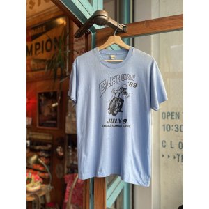 画像: VINTAGE 1989 ELKHORN DIRT TRACK&CHOPPER T-SHIRT L