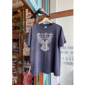 画像: VINTAGE 70s HARLEY DAVIDSON EAGLE LOGO T-SHIRT XL
