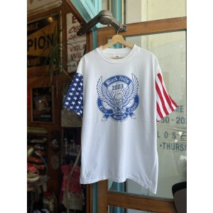 画像: 2003 STURGIS BLACK HILLS CYCLE CLASSIC EAGLE LOGO T-SHIRT XL