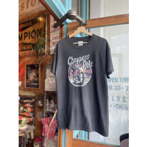 画像: 1996 BIKER MAGAZINE CHOPPERS RULE T-SHIRT M