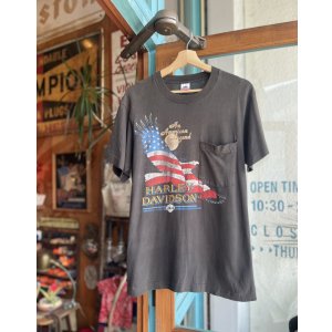 画像: 90s HARLEY DAVIDSON EAGLE POCKET T-SHIRT M  