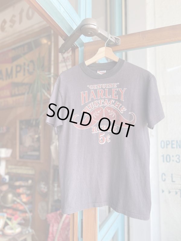 画像1: VINTAGE 80s HARLEY DAVIDSON  T-SHIRT M