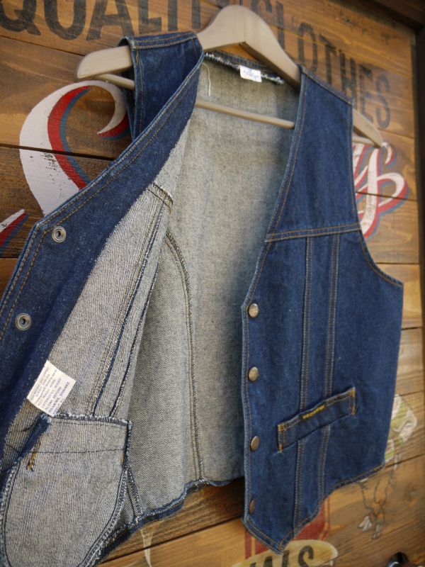 画像4: AMF HARLEY DAVIDSON VINTAGE DENIM VEST M