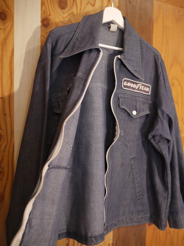 画像3: GOOD YEAR OFFICIAL DENIM JACKET L