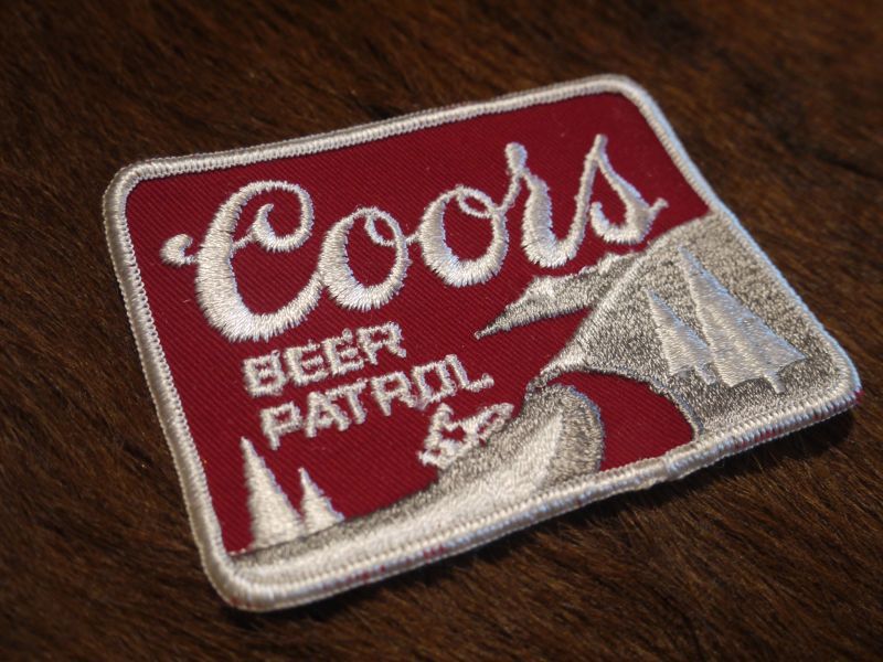 画像3: COORS BEER PATROL VINTAGE PATCH DEAD STOCK