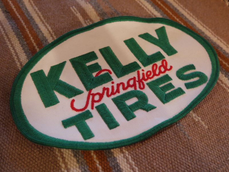 画像3: 70ｓ KELLY TIRES VINTAGE BIG SIZE PATCH DEAD STOCK 