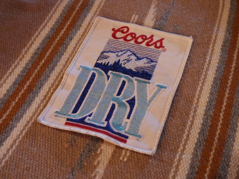 画像1: COORS DRY VINTAGE BIG SIZE PATCH DEAD STOCK