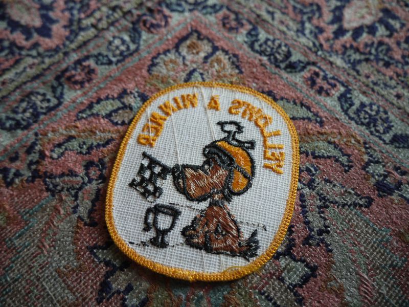 画像2: YELLOW'S A WINNER VINTAGE PATCH DEAD STOCK