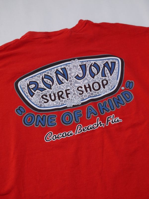 画像5: RONJON SURF SHOP VTG T-SHIRT LARGE RED