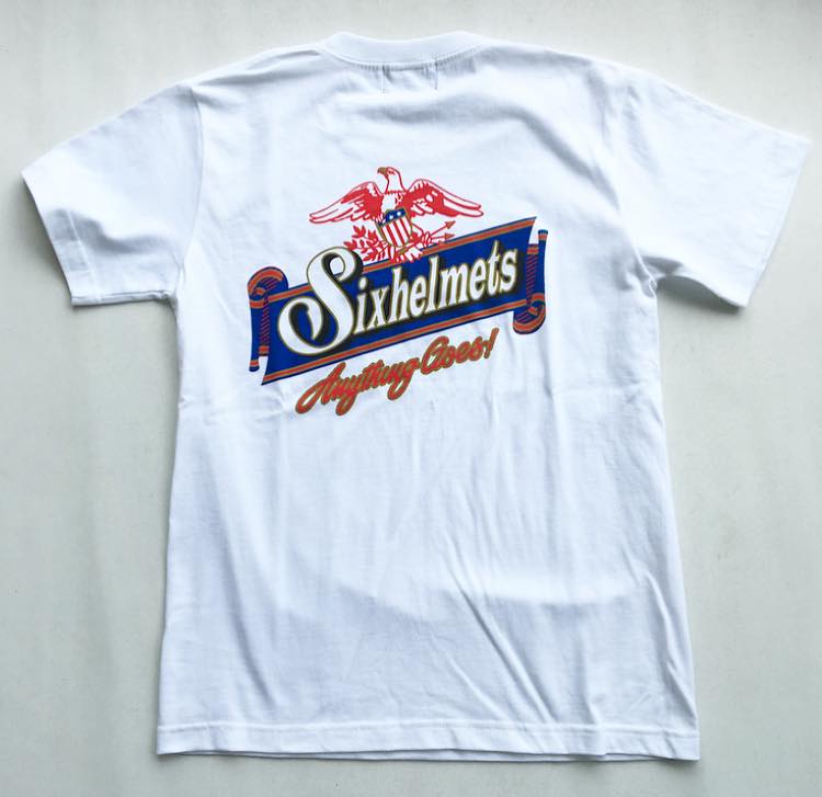 画像1: sixhelmets ”Anything Goes” t-shirt white
