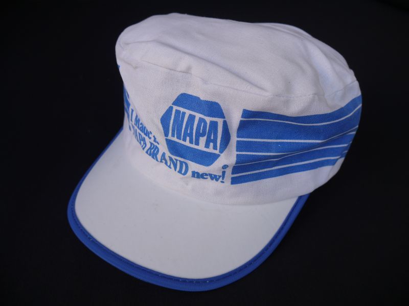 画像1: NAPA I MADE IT NAPA BRAND NEW VTG CAP WHITExBLUE