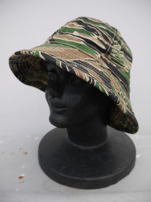 画像1: SIXHELMETS TIGER CAMO BUCKET HAT 58‐60cm