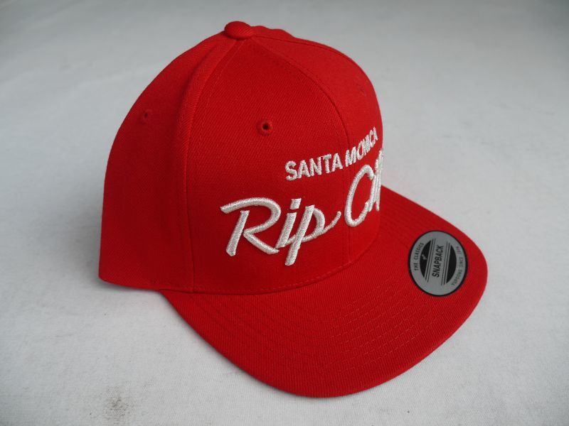 画像2: RIP CITY SKATES SNAPBACK CAP RED×SILVER