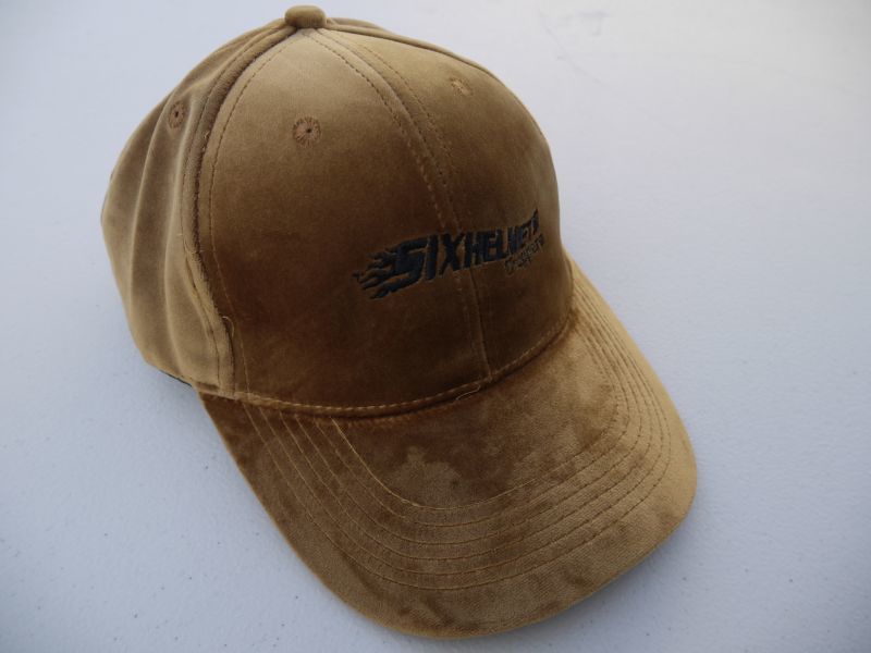 画像2: SIXHELMETS CHOPPERS VELOUR CAP LIGHTBROWN×BLACK